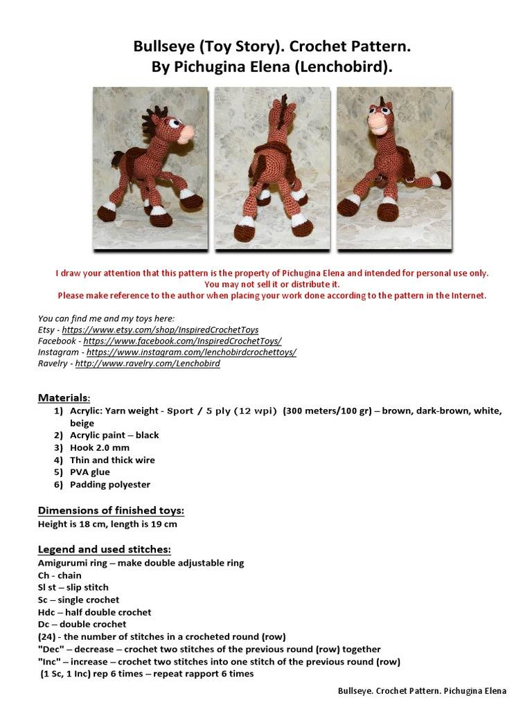 31 Toy Story Amigurumi Patterns Image