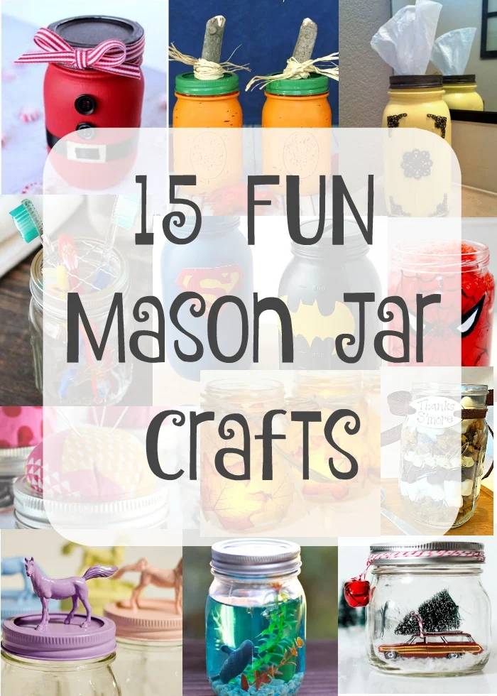 18 Crafts with Glass Jars Image