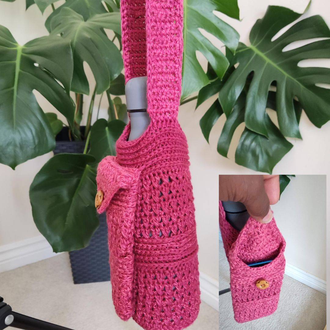 15 Water Bottle Holder Crochet Patterns Image