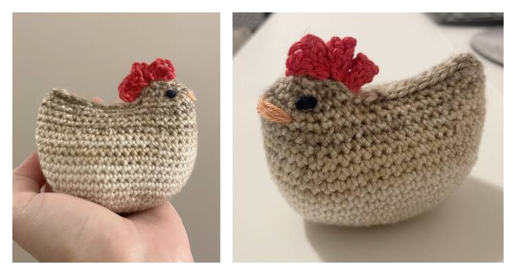 31 Emotional Support Chicken Crochet Patterns Image