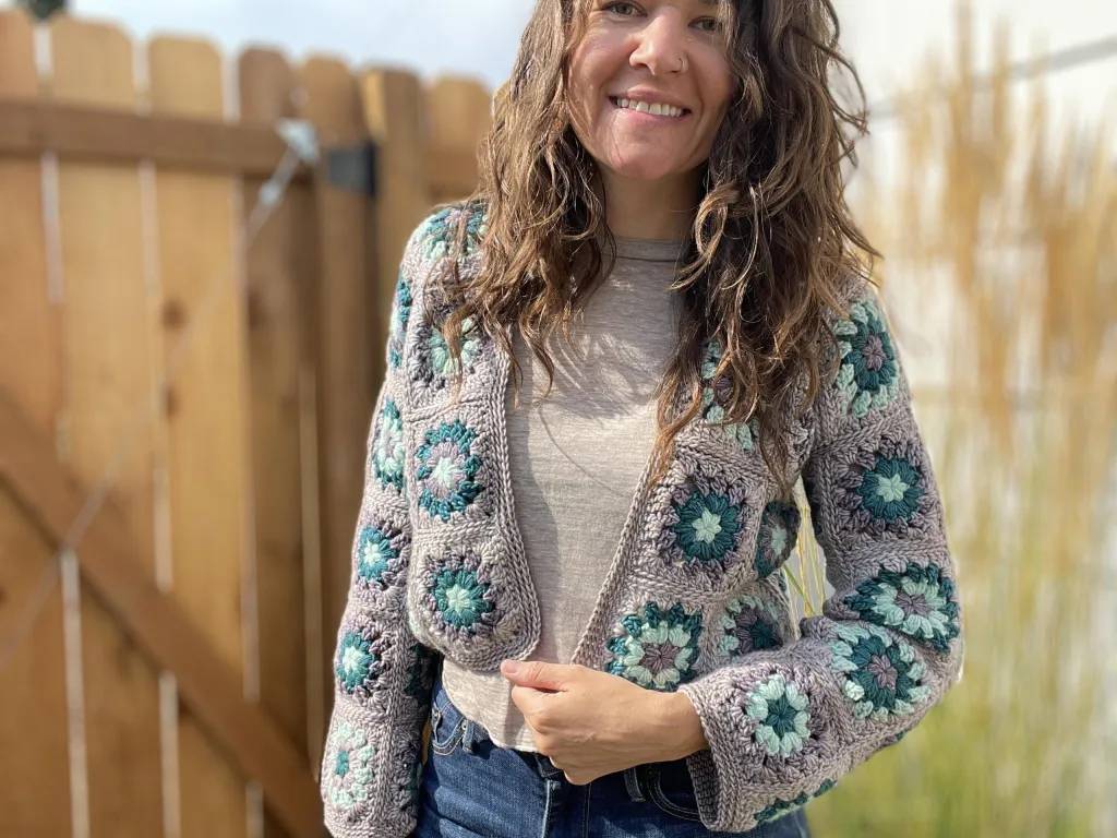 30 Crochet Granny Square Cardigan Patterns Image