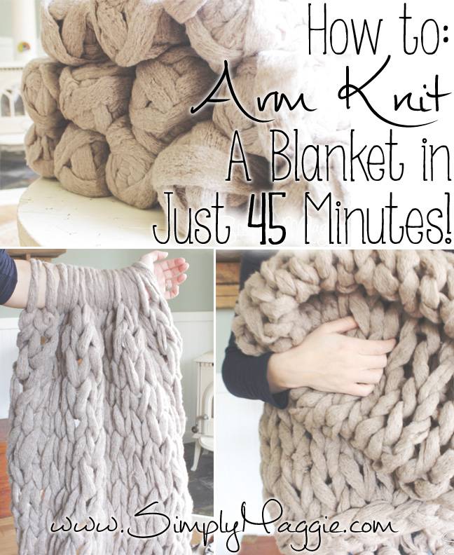 33 DIY Hand Knit Baby Blankets Image
