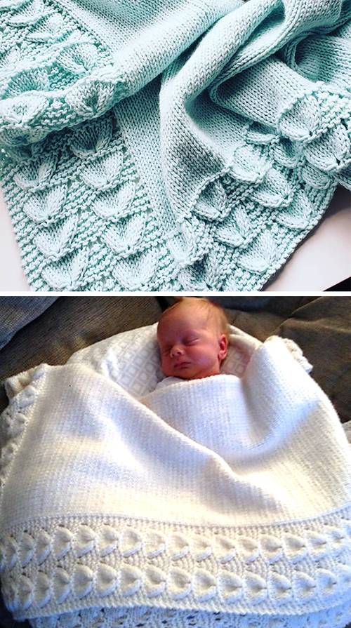 32 4-Ply Baby Blanket Knitting Patterns Image