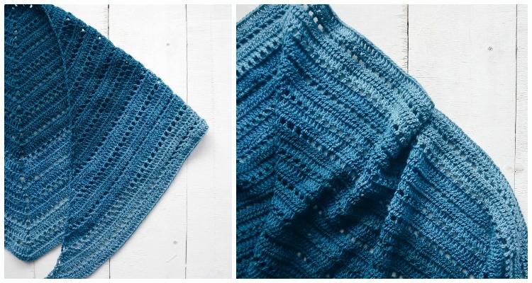 35 Triangle Shawl Crochet Patterns Image