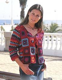 30 Crochet Granny Square Cardigan Patterns Image