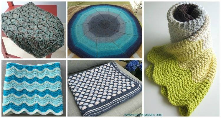 32 4-Ply Baby Blanket Knitting Patterns Image