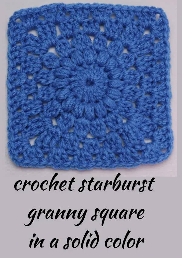 32 Solid Granny Square Crochet Patterns Image