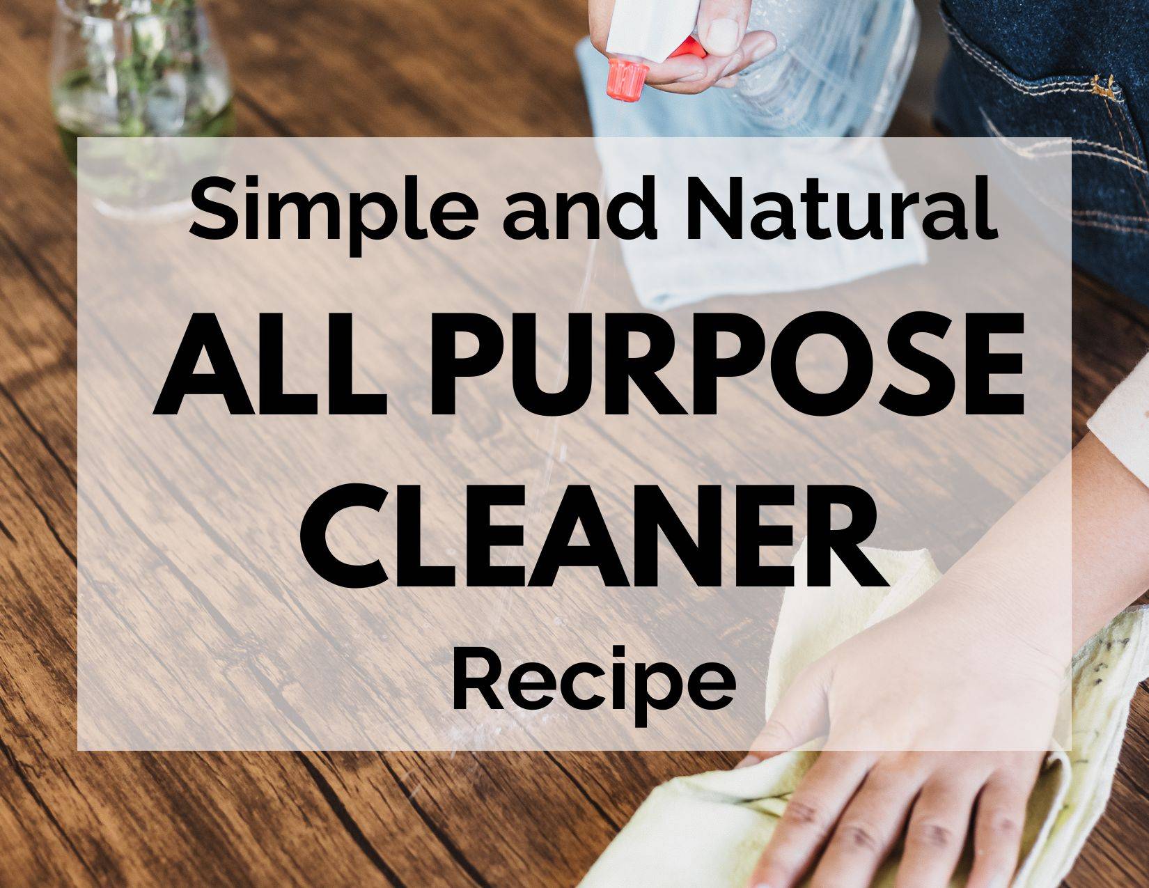 29 3-Ingredient Homemade Cleaner Recipes Image