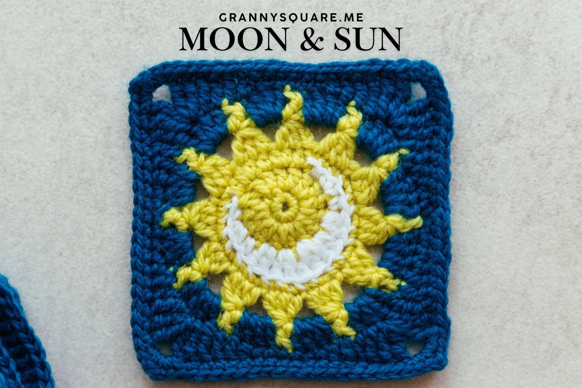 30 Crochet Granny Square Star Patterns Image