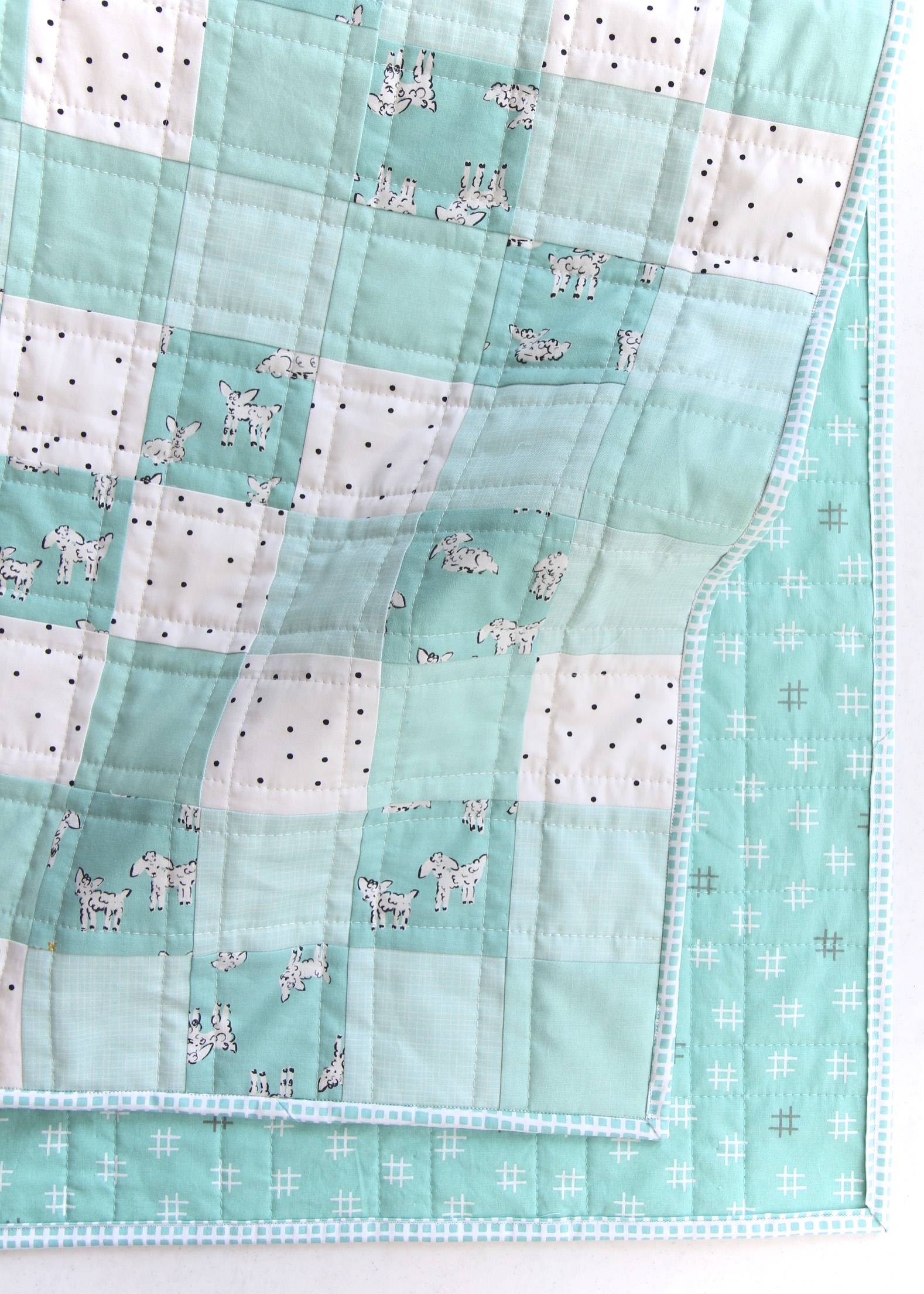 27 Patchwork Baby Blankets Image