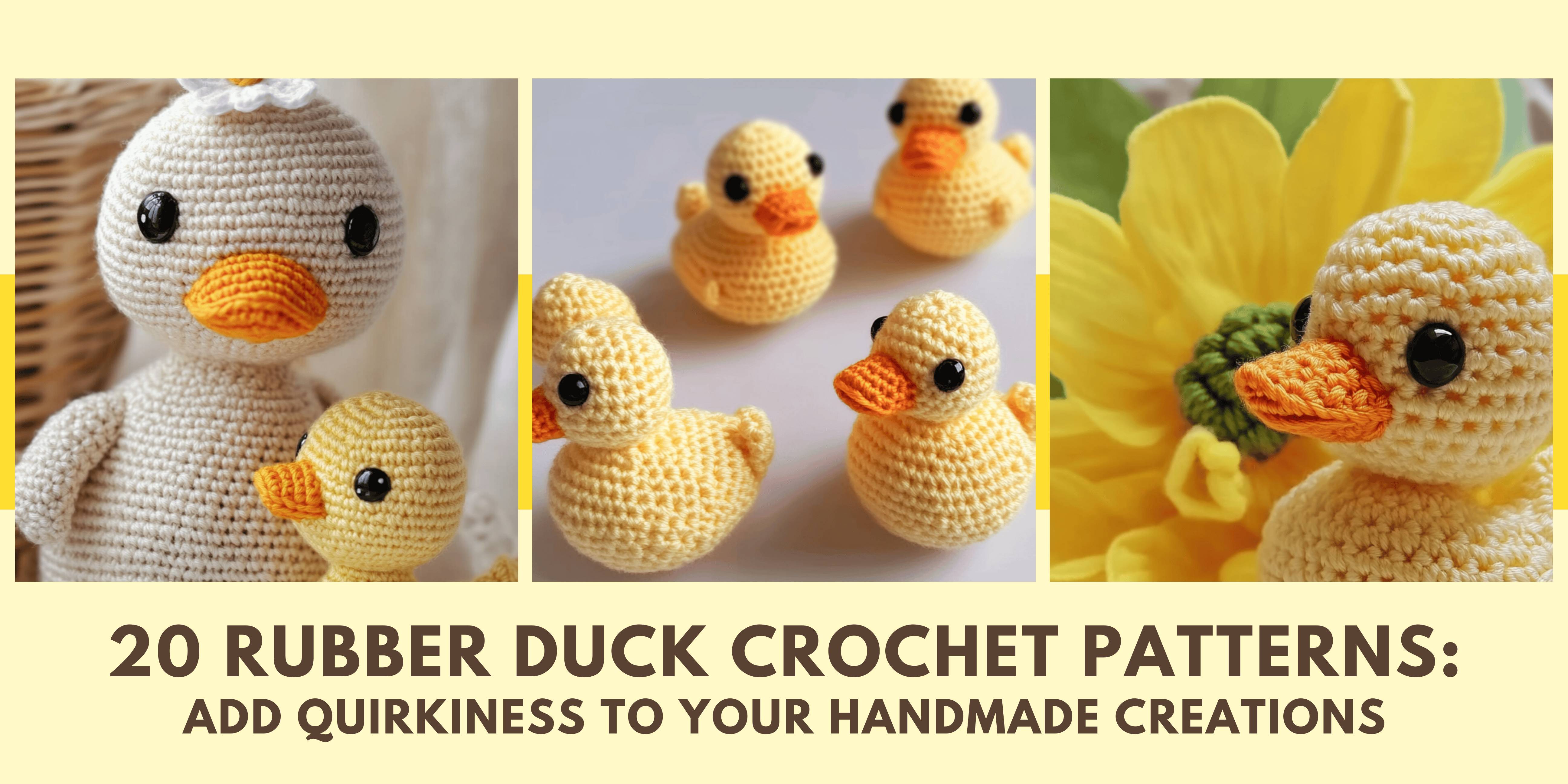 35 Amigurumi Duck Crochet Projects Image