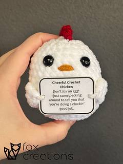 31 Emotional Support Chicken Crochet Patterns Image