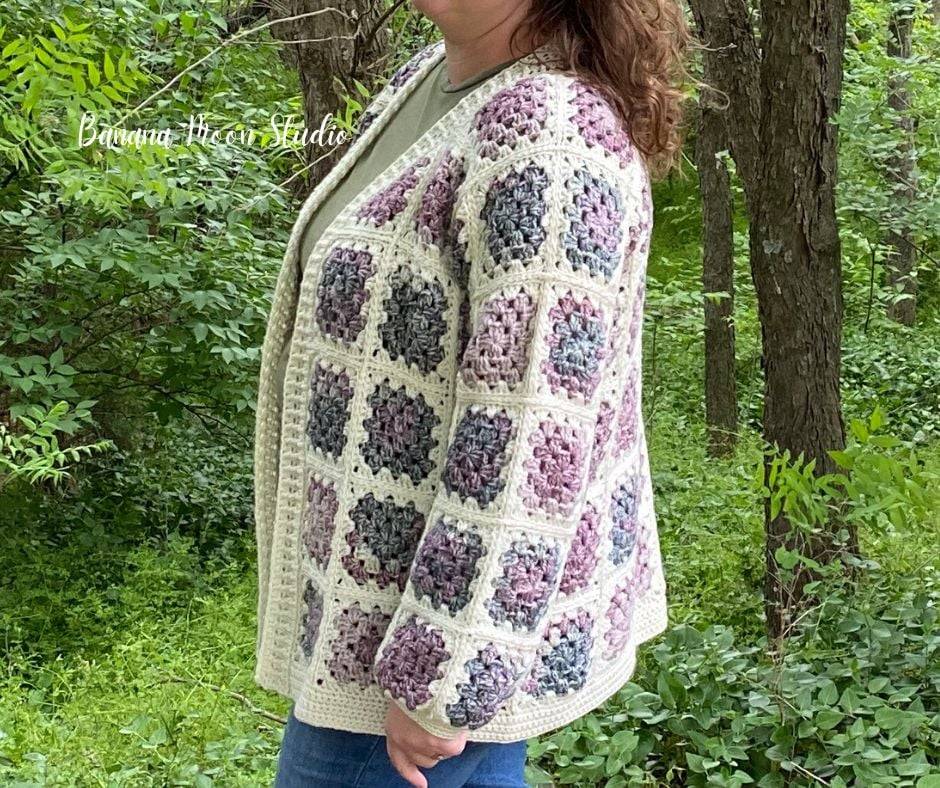 30 Crochet Granny Square Cardigan Patterns Image