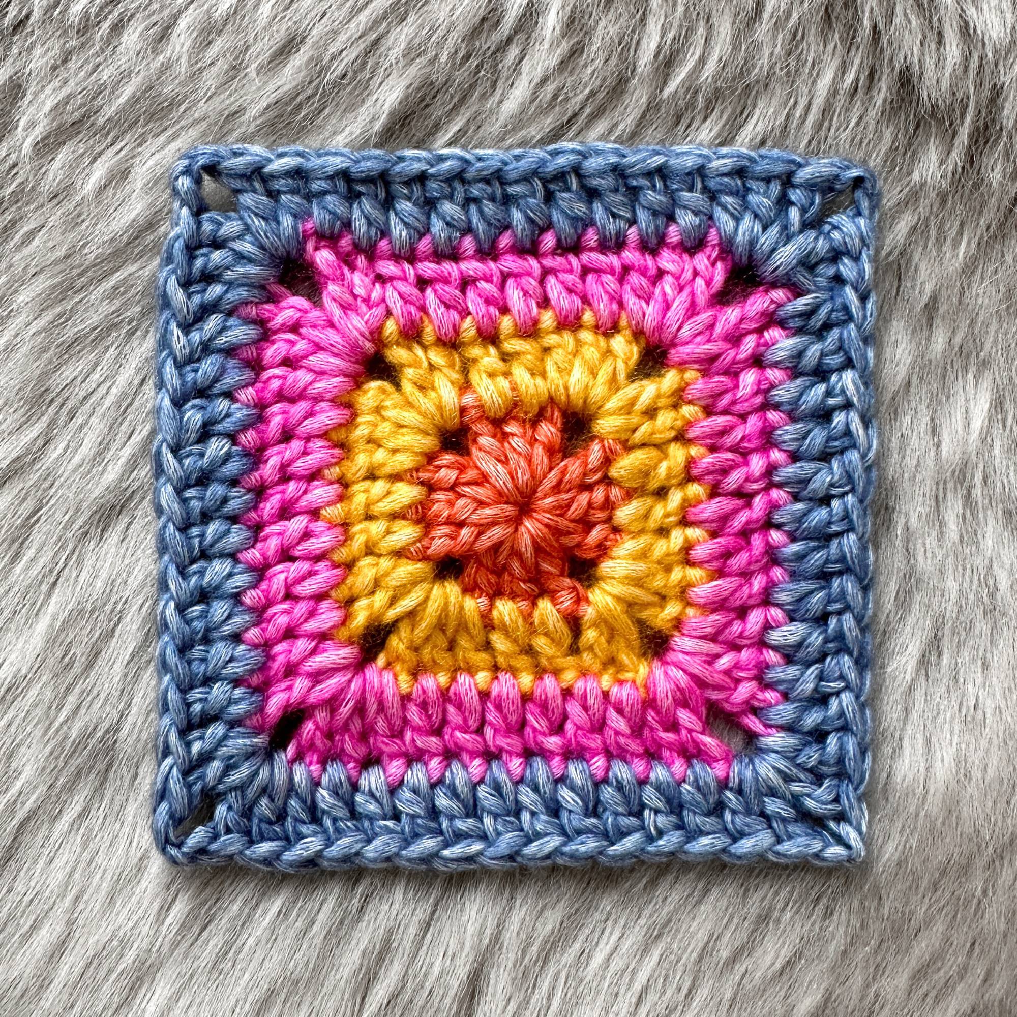 32 Solid Granny Square Crochet Patterns Image