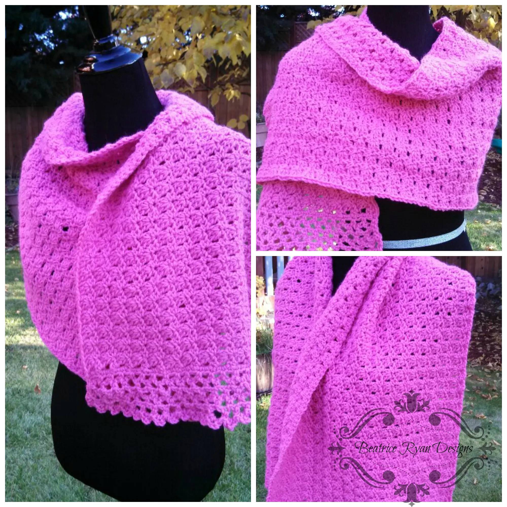 31 Crochet Prayer Shawl Patterns Image