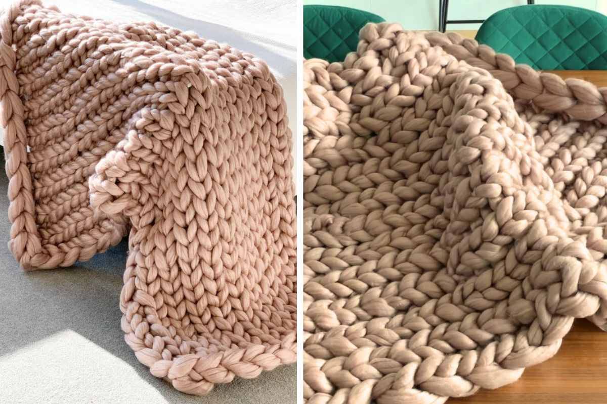33 DIY Hand Knit Baby Blankets Image