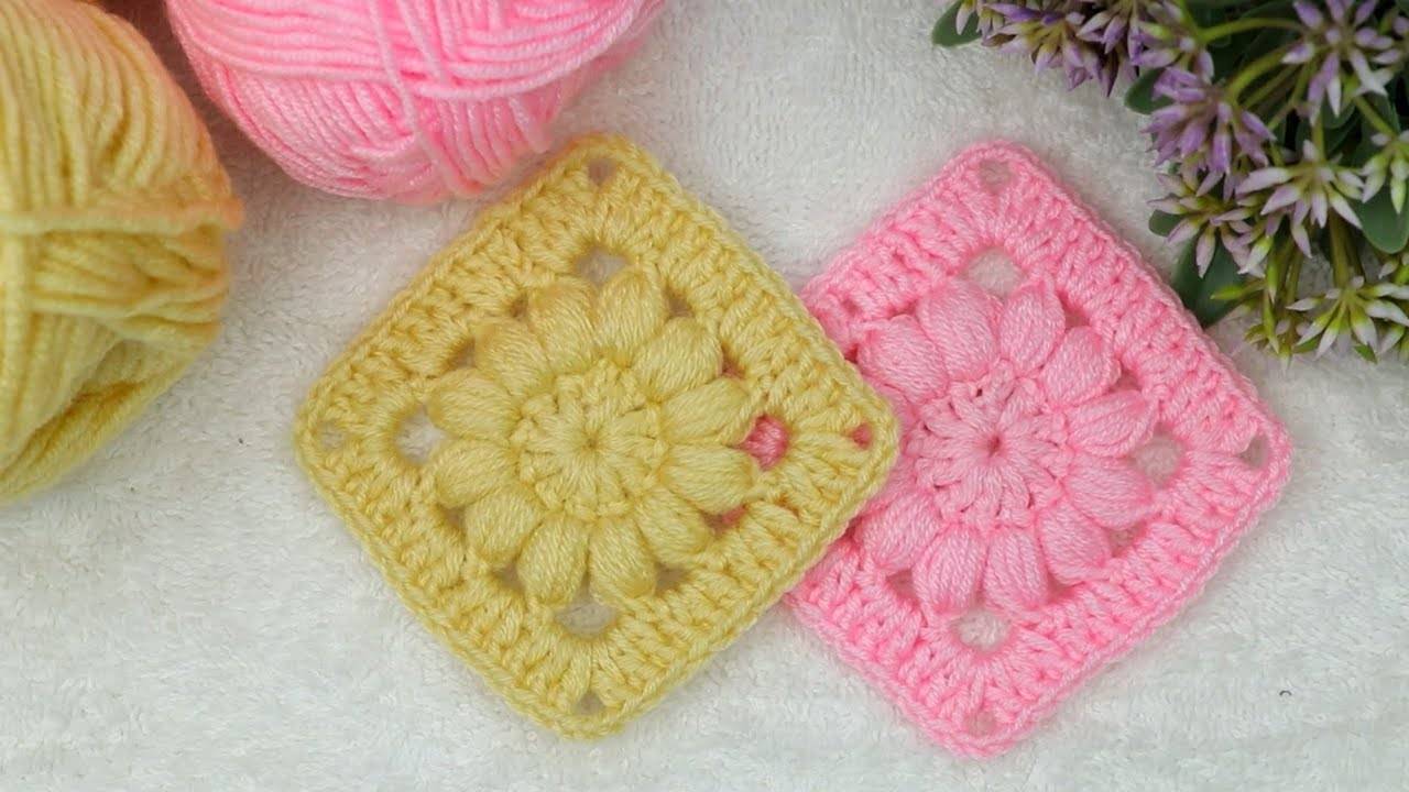 32 Solid Granny Square Crochet Patterns Image