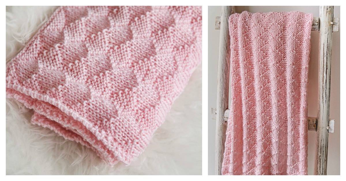 32 4-Ply Baby Blanket Knitting Patterns Image