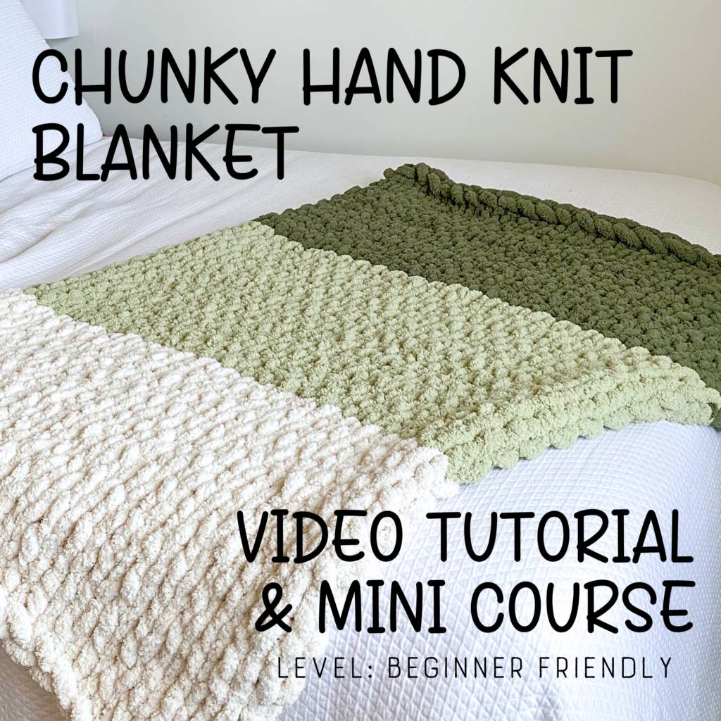 33 DIY Hand Knit Baby Blankets Image