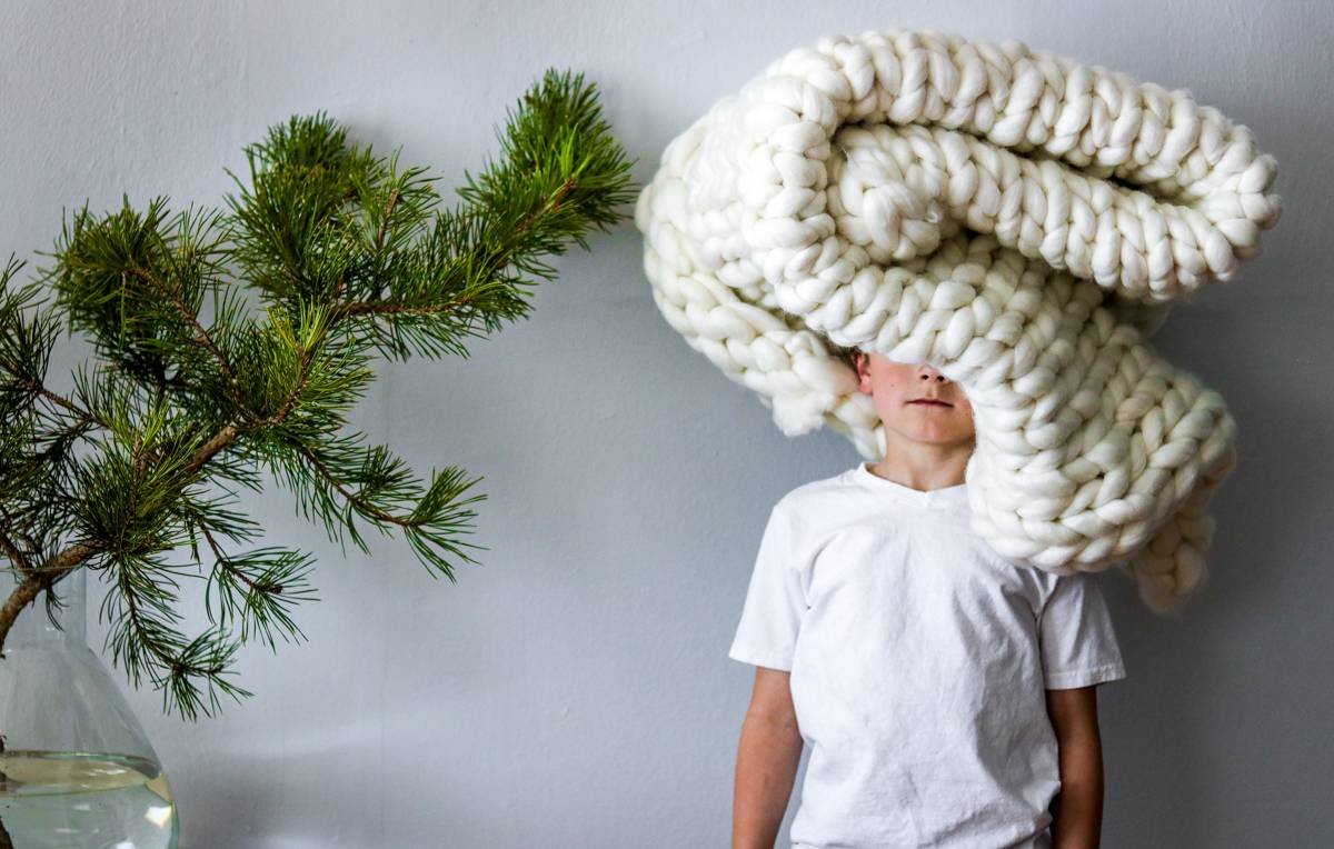 33 DIY Hand Knit Baby Blankets Image