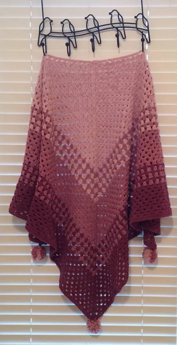 35 Triangle Shawl Crochet Patterns Image