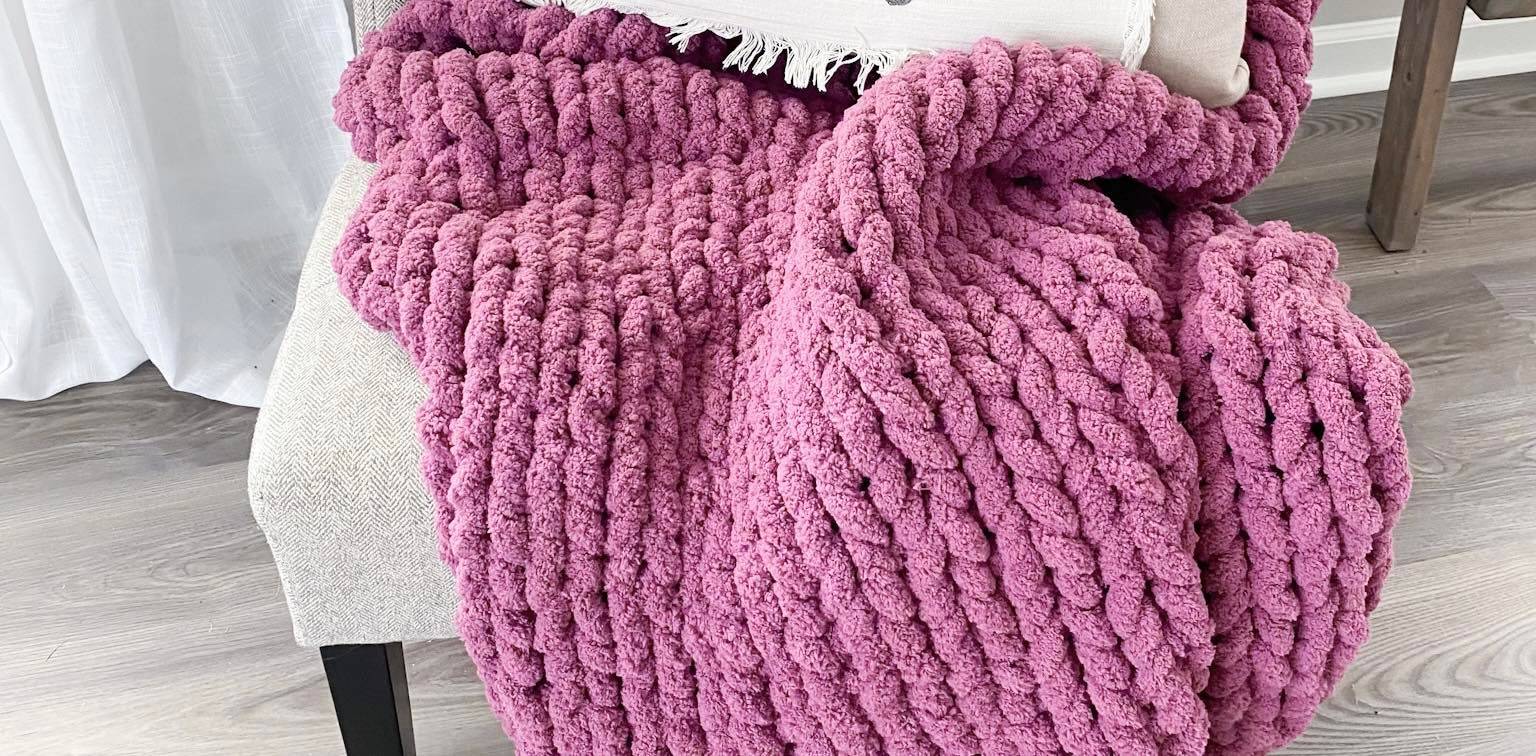 33 DIY Hand Knit Baby Blankets Image