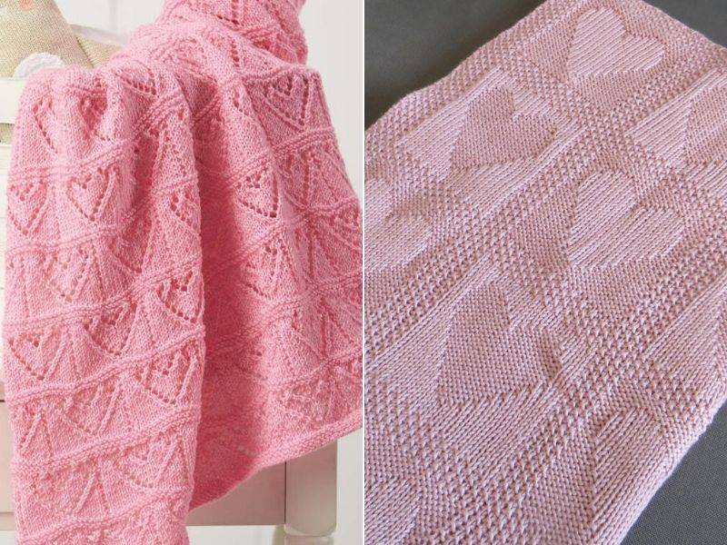 32 4-Ply Baby Blanket Knitting Patterns Image