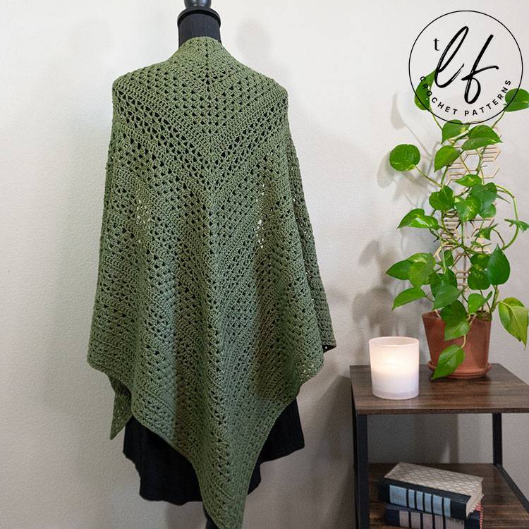 35 Triangle Shawl Crochet Patterns Image