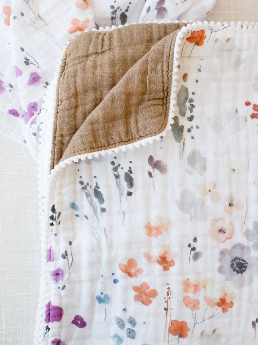 21 DIY Muslin Baby Blankets Image
