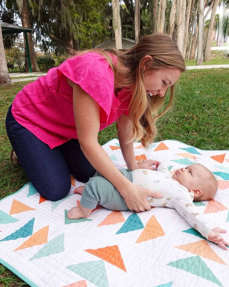 27 Patchwork Baby Blankets Image