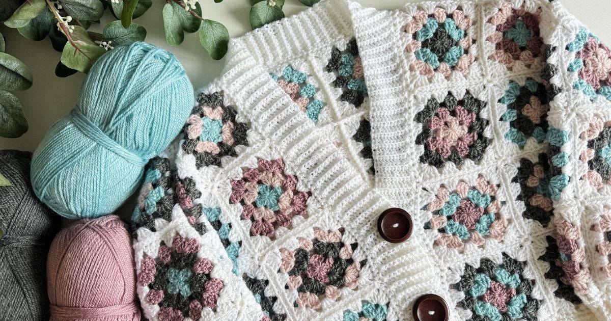 30 Crochet Granny Square Cardigan Patterns Image