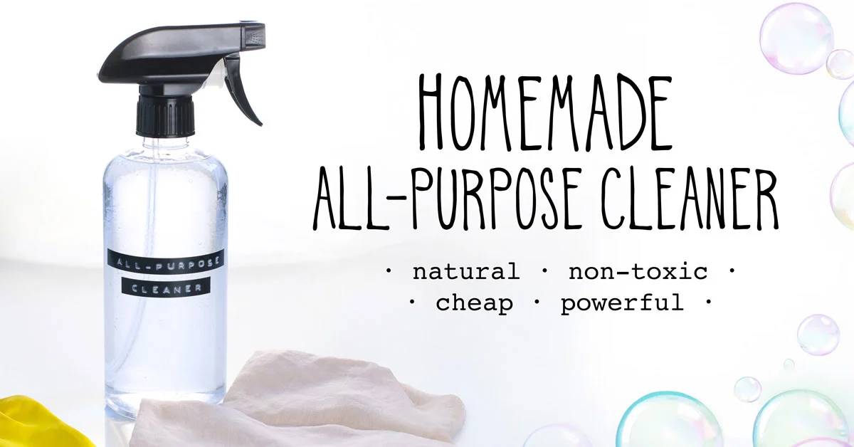 29 3-Ingredient Homemade Cleaner Recipes Image