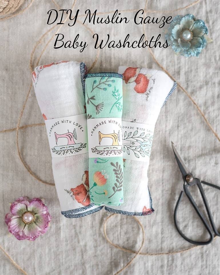 33 DIY Gauze Baby Blankets Image
