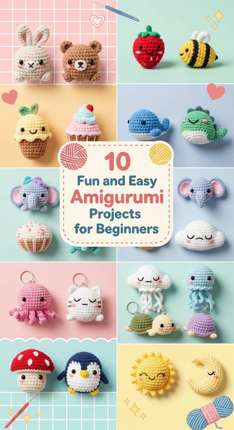 30 1-Hour Crochet Amigurumi Projects Image