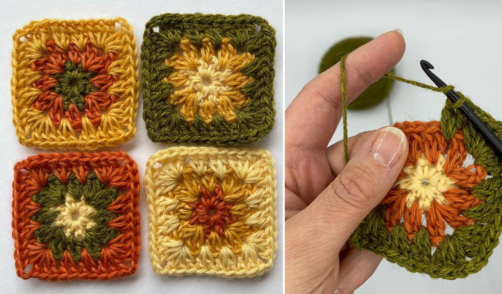 30 Easy Granny Square Crochet Patterns Image