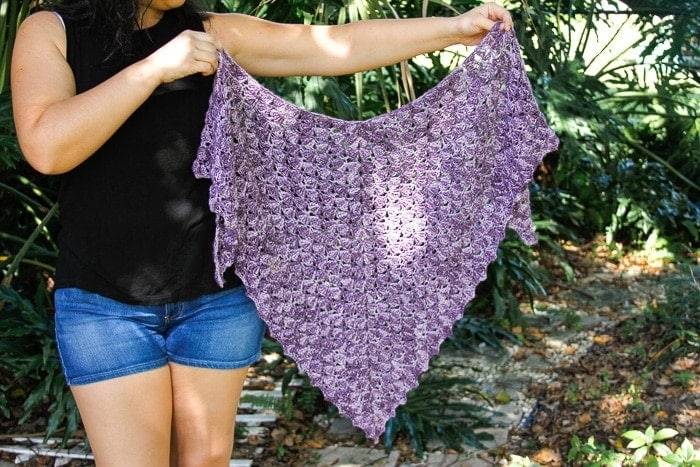 35 One Skein Shawl Crochet Patterns Image