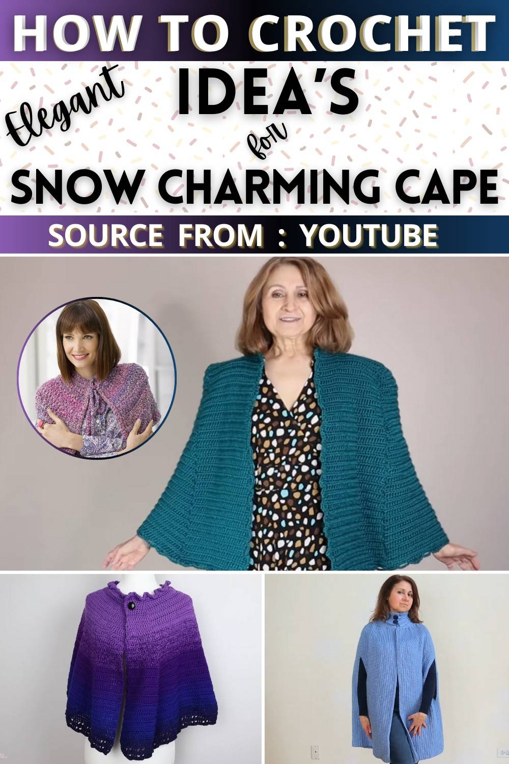31 Crochet Hooded Cloak Patterns Image