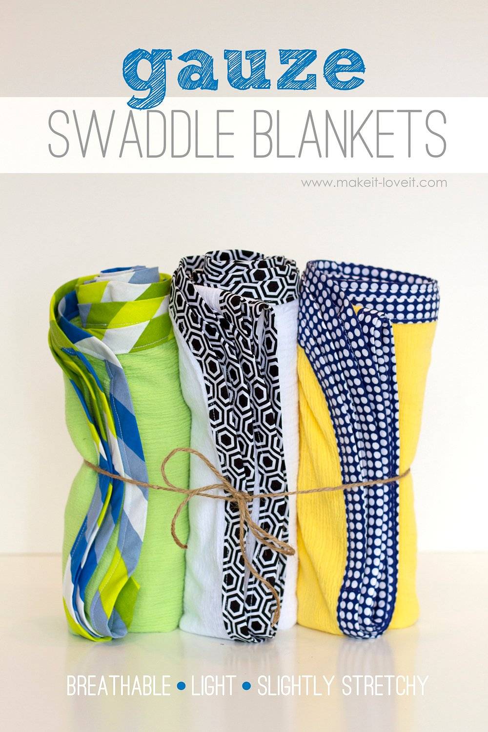 21 DIY Muslin Baby Blankets Image