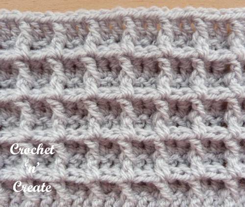 34 Waffle Stitch Crochet Baby Blanket Patterns Image