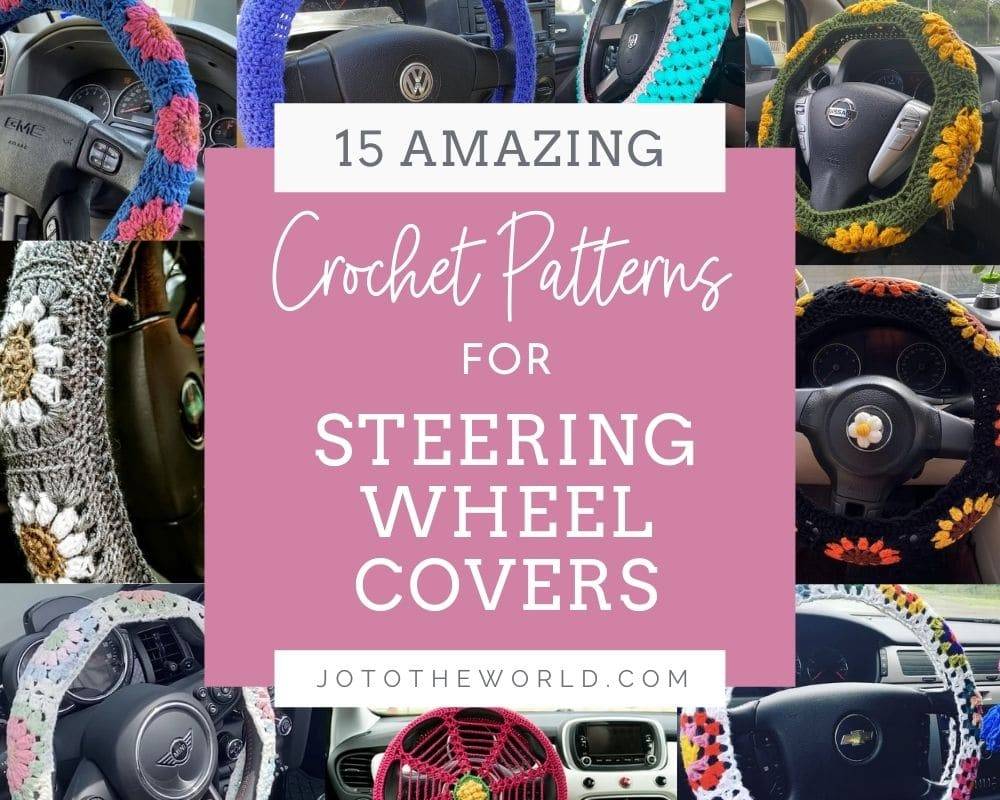 16 Crochet Steering Wheel Cover Patterns Image