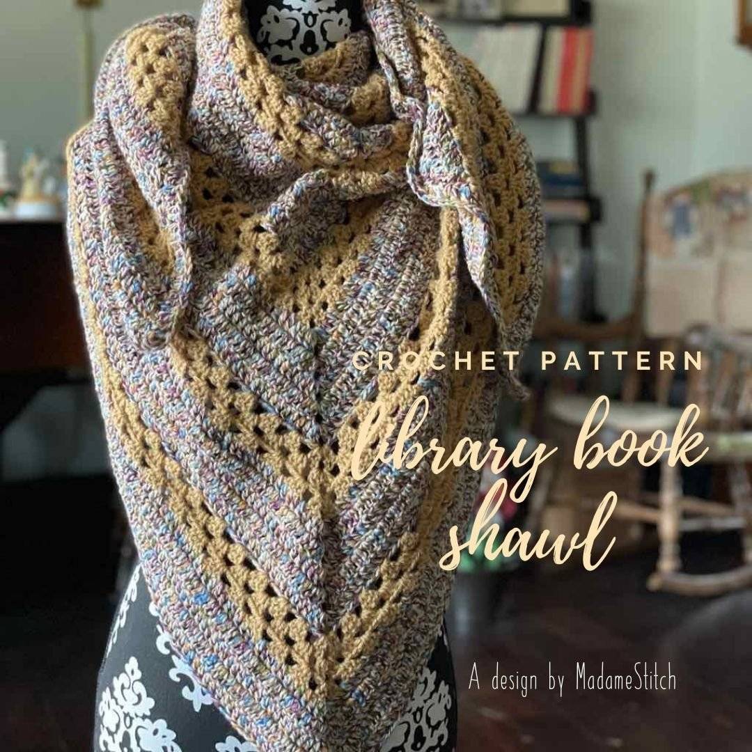 35 Triangle Shawl Crochet Patterns Image