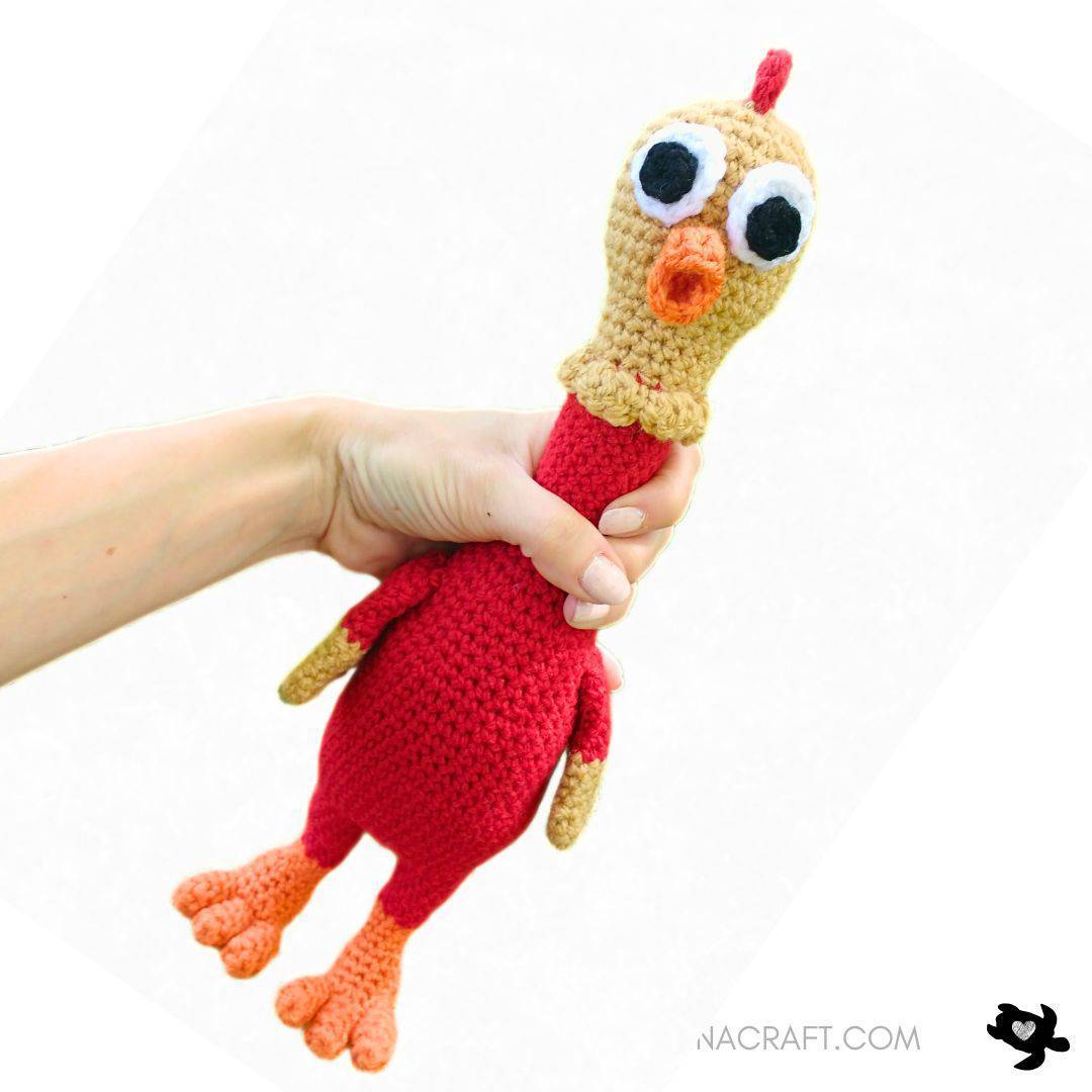 31 Emotional Support Chicken Crochet Patterns Image